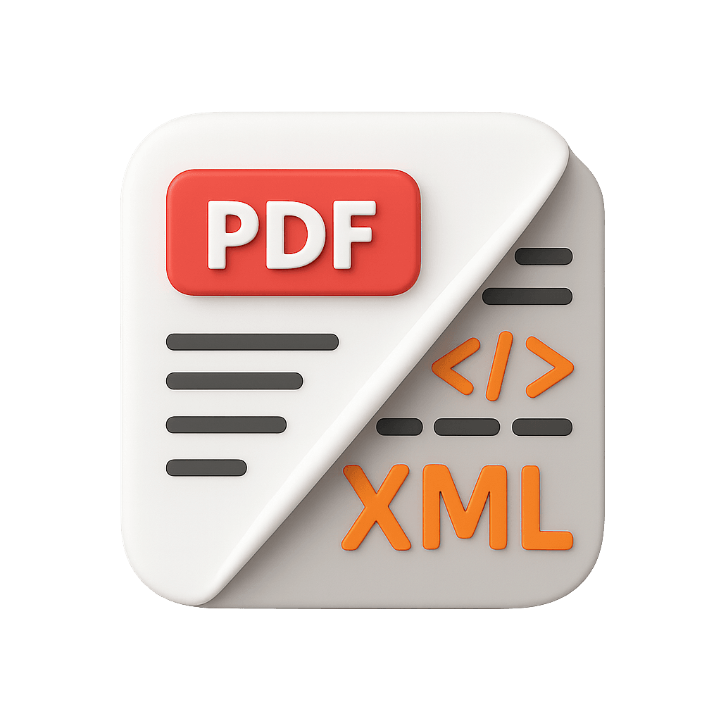 Representación de documentos PDF y XML para certificados digitales de calibración